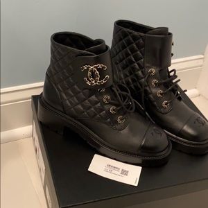 ‼️‼️ SOLD ‼️‼️ Chanel combat boots